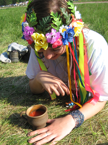 Полуднуєм на галявині